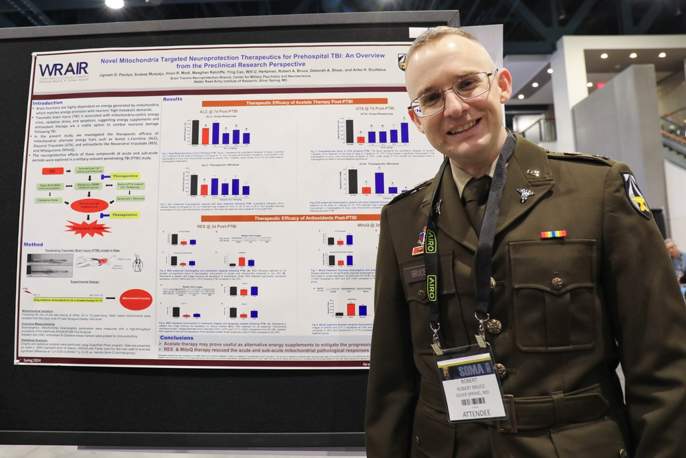 WRAIR team highlights mission and research during SOMA