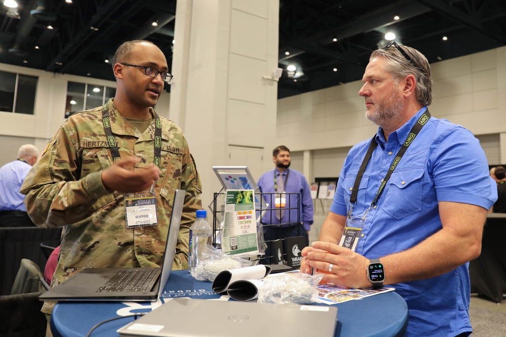 WRAIR team highlights mission and research during SOMA