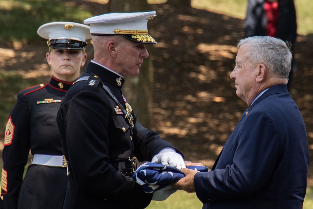 General Smith Attends General Gray's Funeral