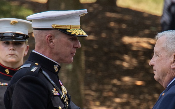 General Smith Attends General Gray's Funeral