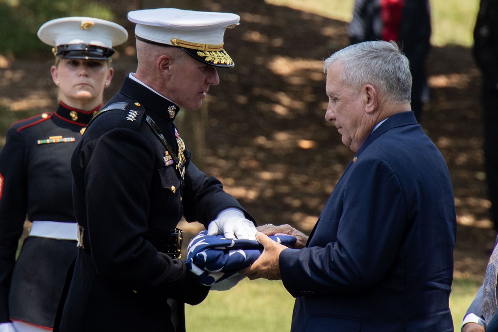 General Smith Attends General Gray's Funeral