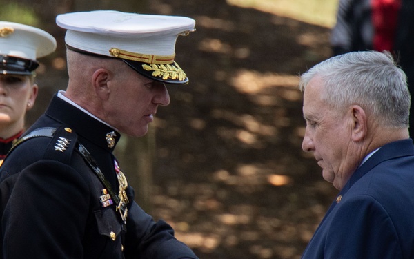 General Smith Attends General Gray's Funeral