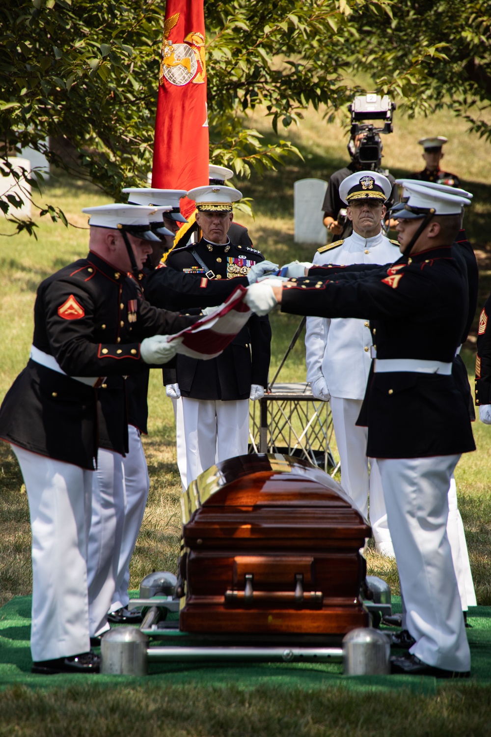 General Smith Attends General Gray's Funeral