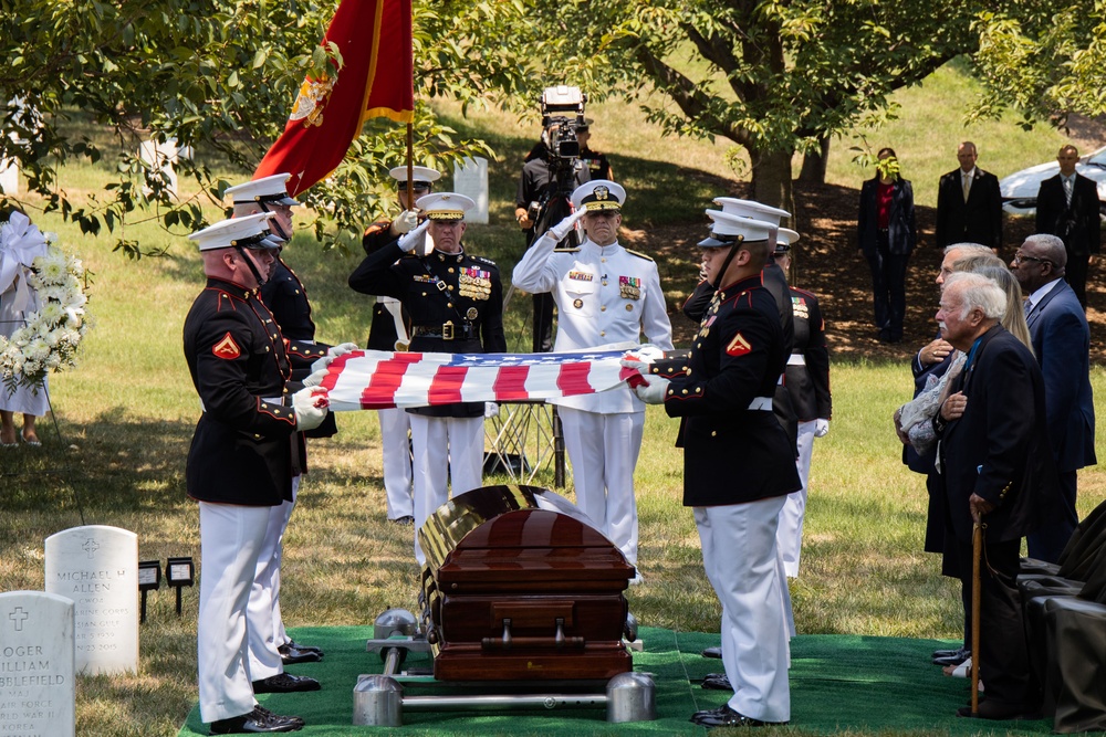 General Smith Attends General Gray's Funeral