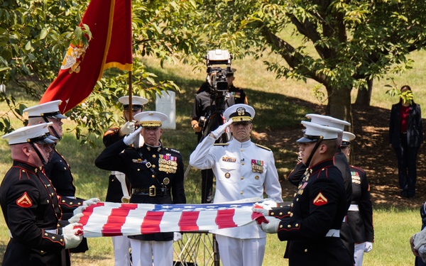General Smith Attends General Gray's Funeral