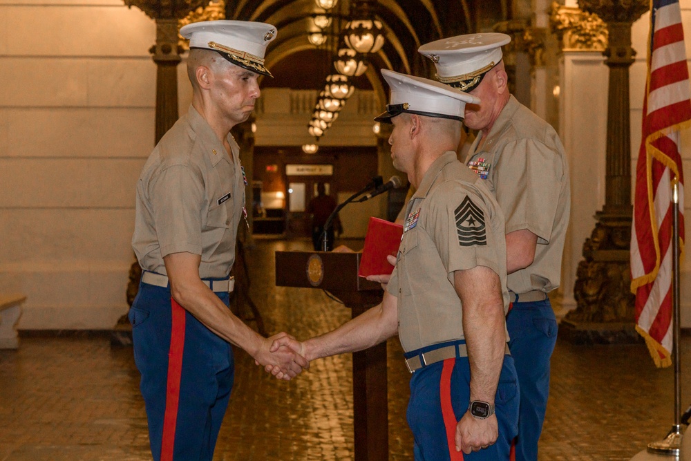 RS Harrisburg Change of Command Ceremony