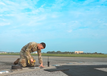 Electrical Systems Airmen power the installation