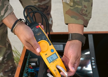 Electrical Systems Airmen power the installation