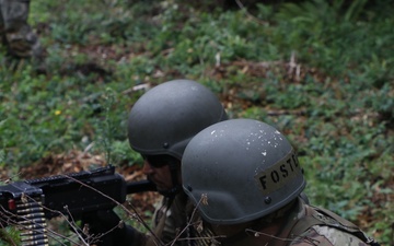 Officer candidates attack mock city