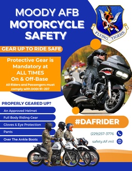 Moody AFB promotes rider safety