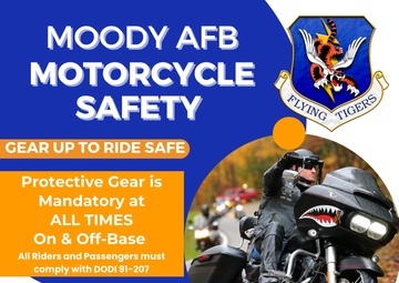 Moody AFB promotes rider safety