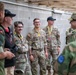 Competitors receive a safety brief
