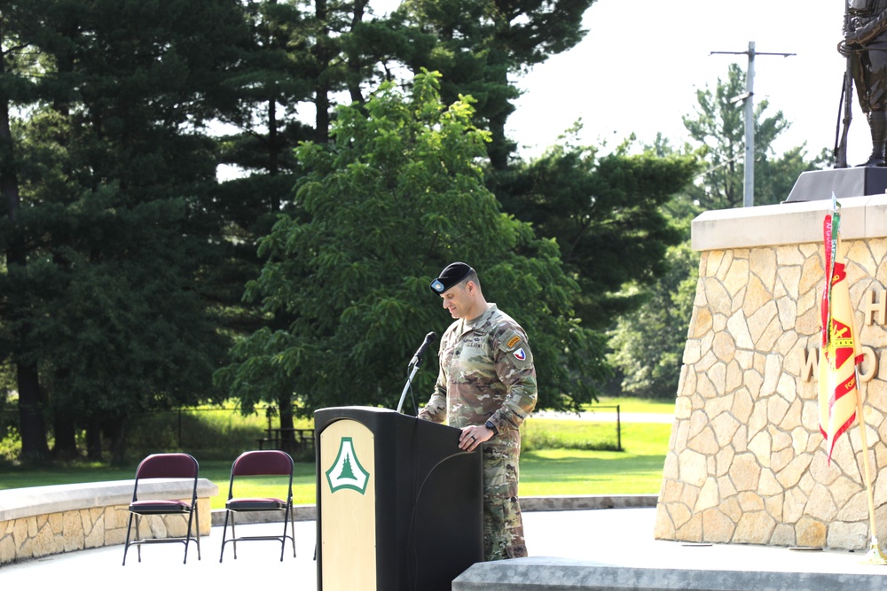 New commander takes charge of Fort McCoy Garrison following 2024 change-of-command ceremony