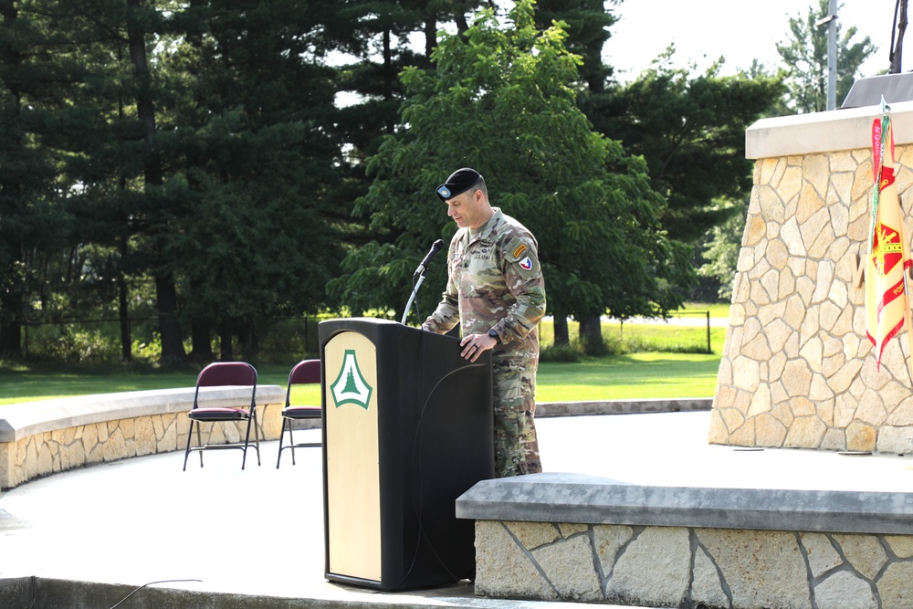 New commander takes charge of Fort McCoy Garrison following 2024 change-of-command ceremony