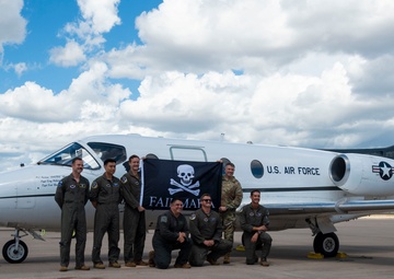 Laughlin First Assignment Instructor Pilot takes historical final flight