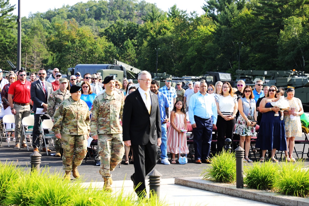 New commander takes charge of Fort McCoy Garrison following 2024 change-of-command ceremony