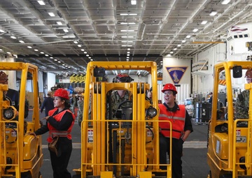 George Washington Conducts Ammo Onload