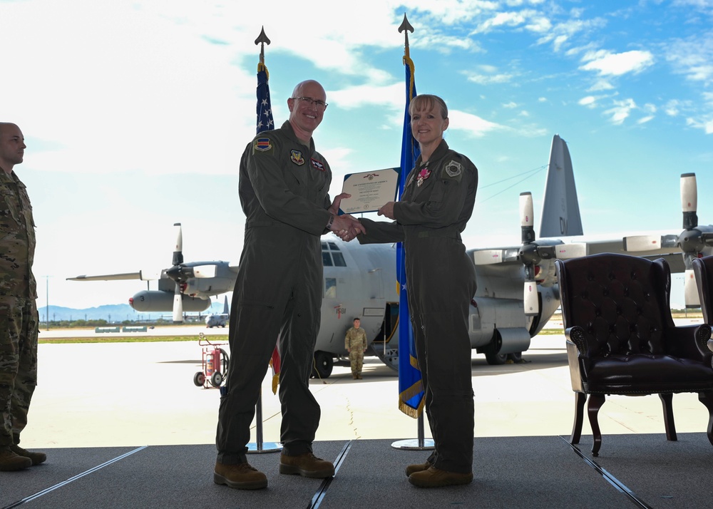 55th Electronic Combat Group Change of Command