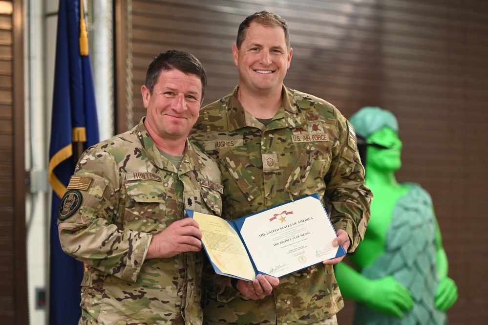 Jeremy Hughes Receives Bronze Star