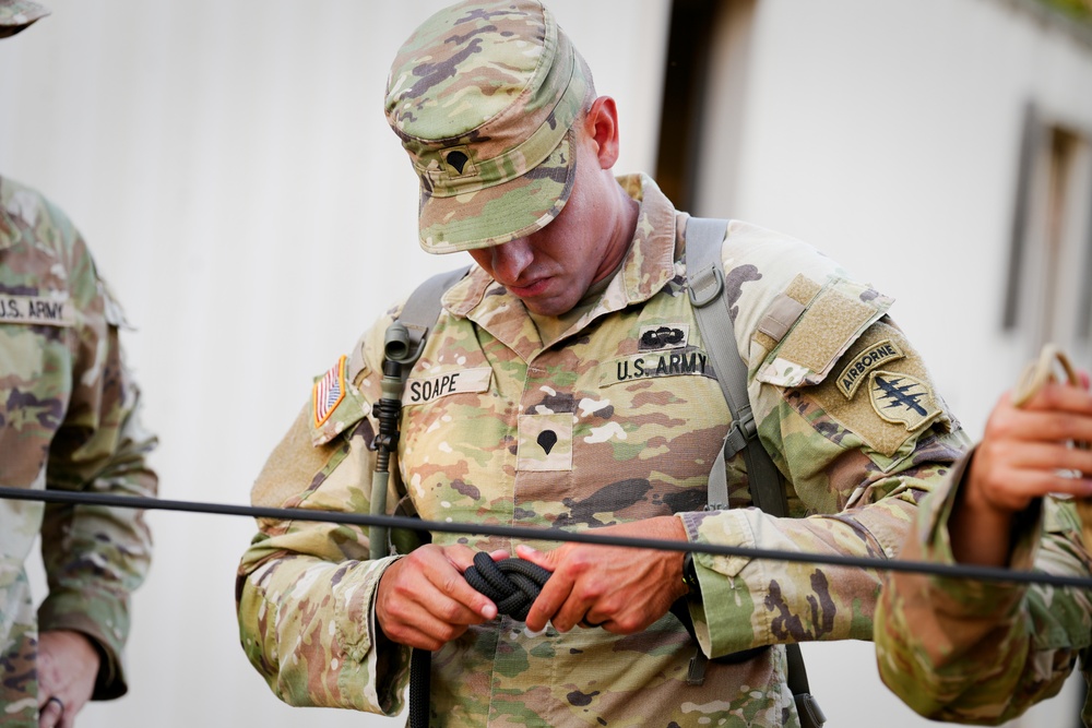 HHC, 1-143rd IN (A) REG Scout Platoon annual tryouts