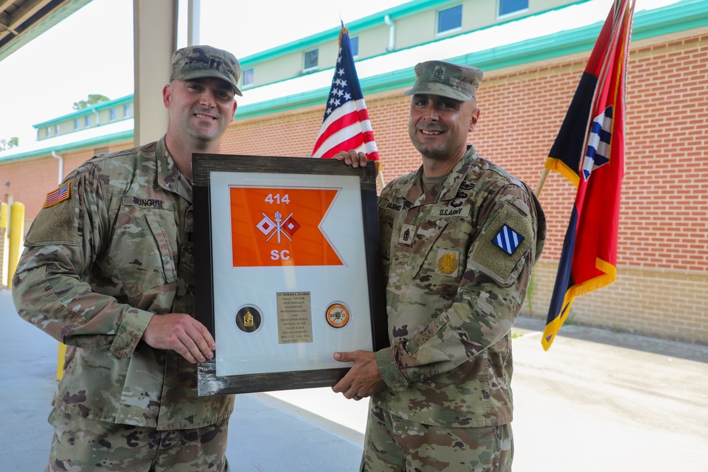 Sustainment Soldiers Host Change of Responsibility