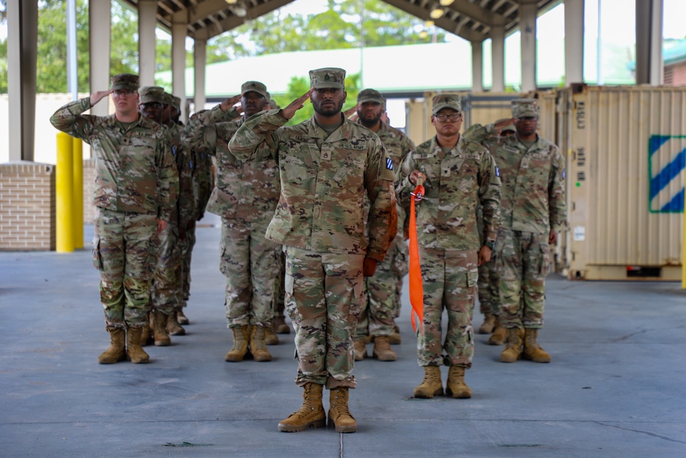 Sustainment Soldiers Host Change of Responsibility