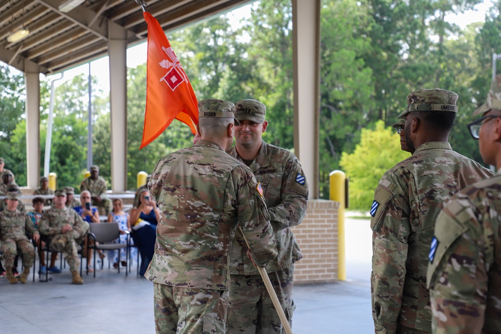 Sustainment Soldiers Host Change of Responsibility