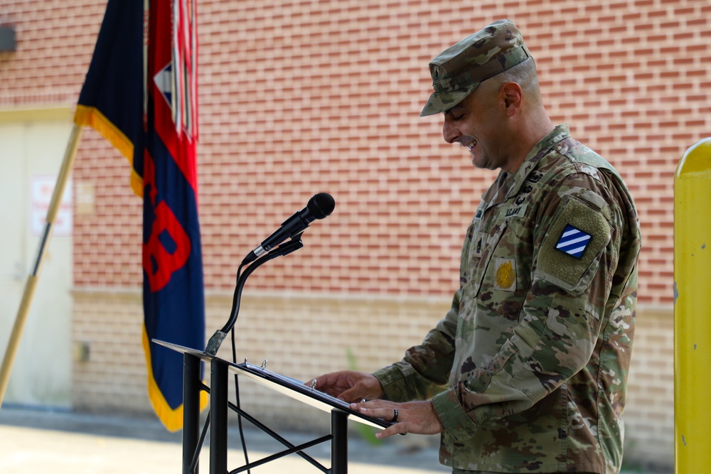 Sustainment Soldiers Host Change of Responsibility