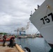 USCGC Midgett arrives at Sand Island during RIMPAC 2024