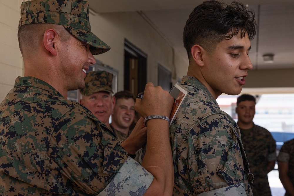 Sergeant Major of the Marine Corps Carlos A. Ruiz visits MCAS Yuma