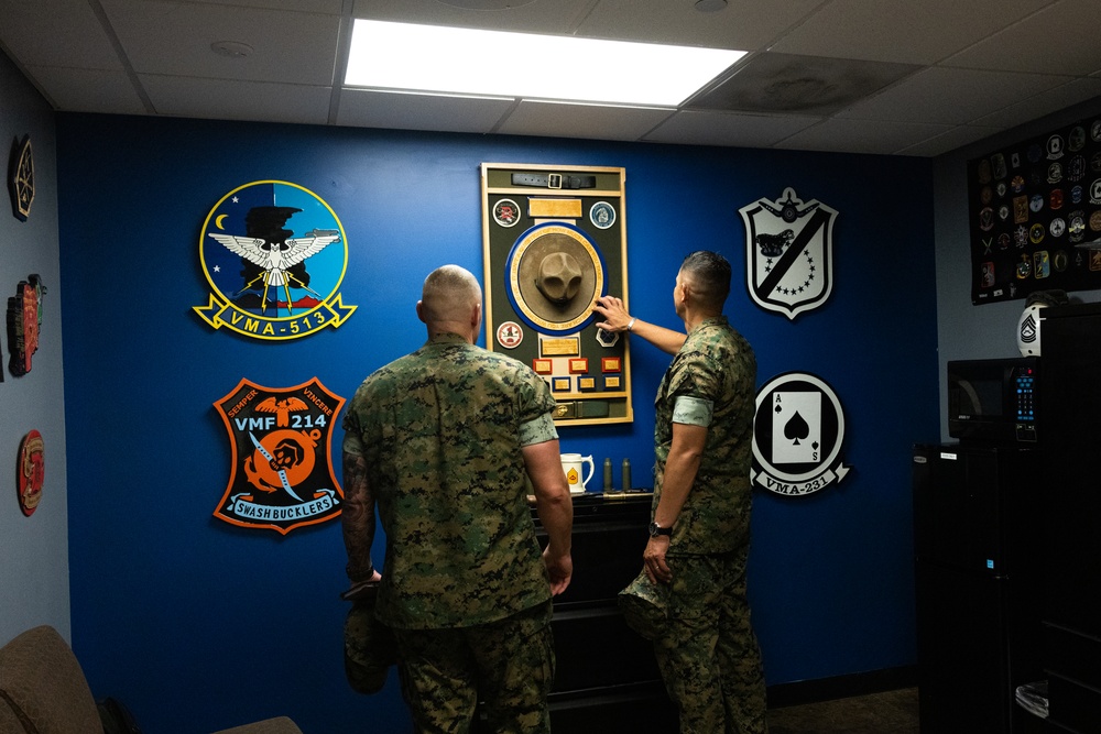 Sergeant Major of the Marine Corps Carlos A. Ruiz visits MCAS Yuma