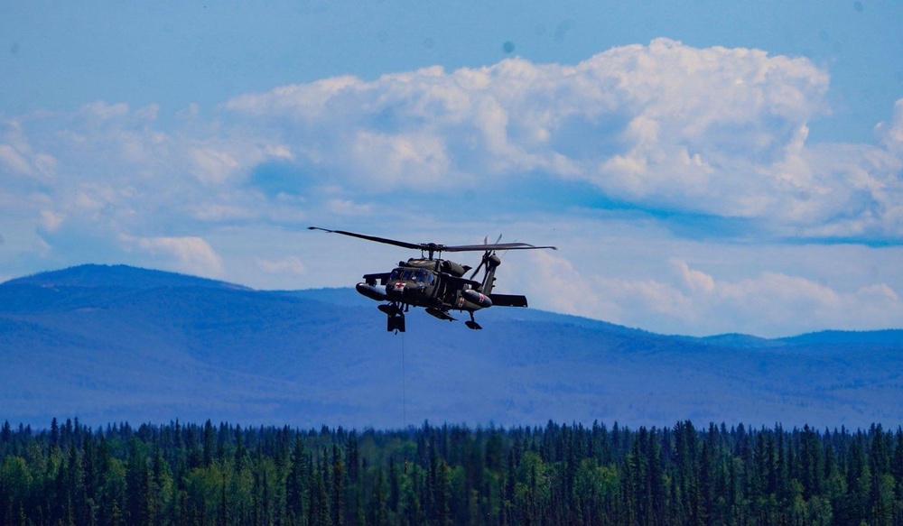 Army helicopter unit medivacs injured Airman from remote training area