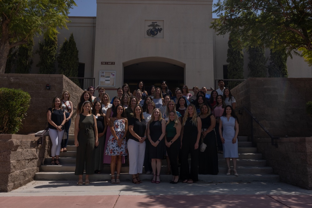 Mrs. Smith visit MCAS Yuma