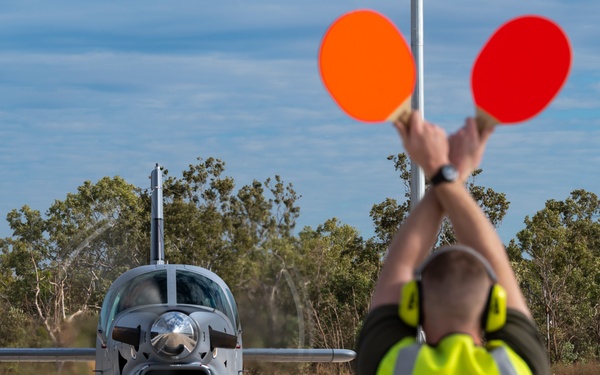 COMPACAF and RAAF Chief of Air Force visits Base Tindal during Pitch Black 24