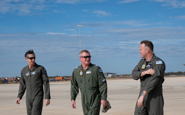 COMPACAF and RAAF Chief of Air Force visits Base Tindal during Pitch Black 24