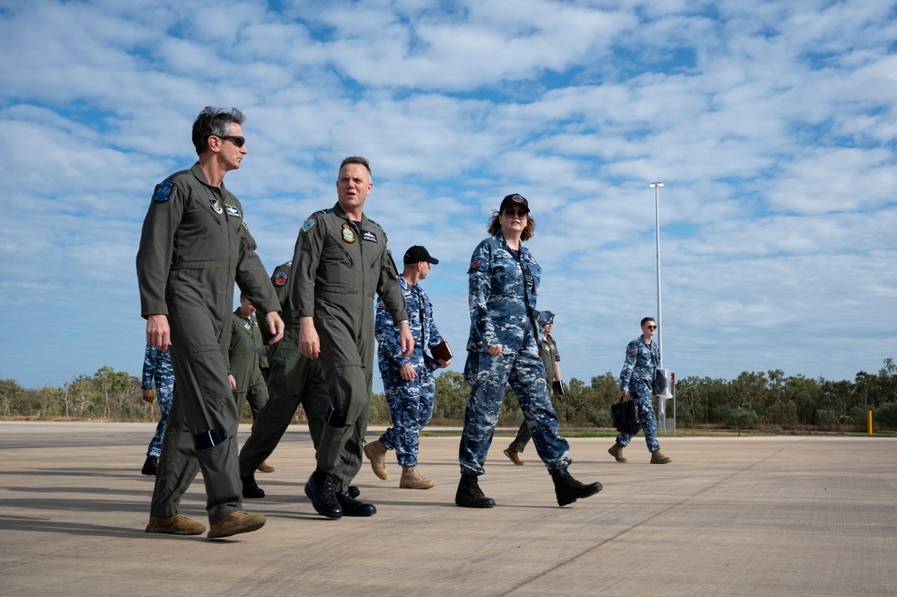 COMPACAF and RAAF Chief of Air Force visits Base Tindal during Pitch Black 24