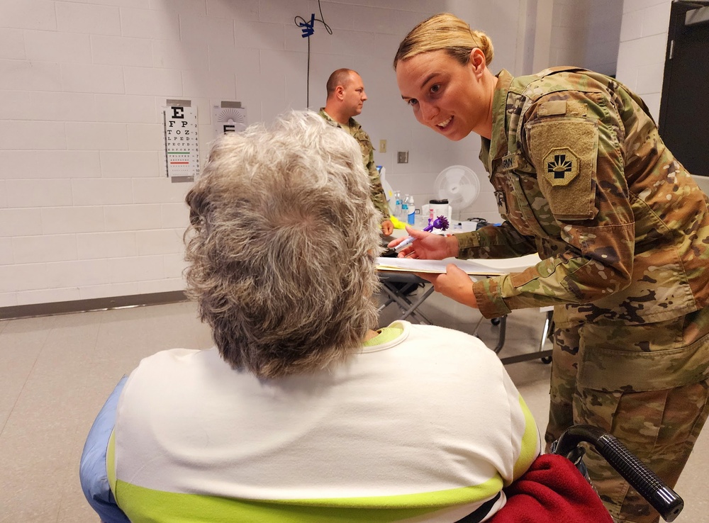 Army Reserve provides medical, veterinary care