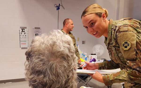 Army Reserve provides medical, veterinary care