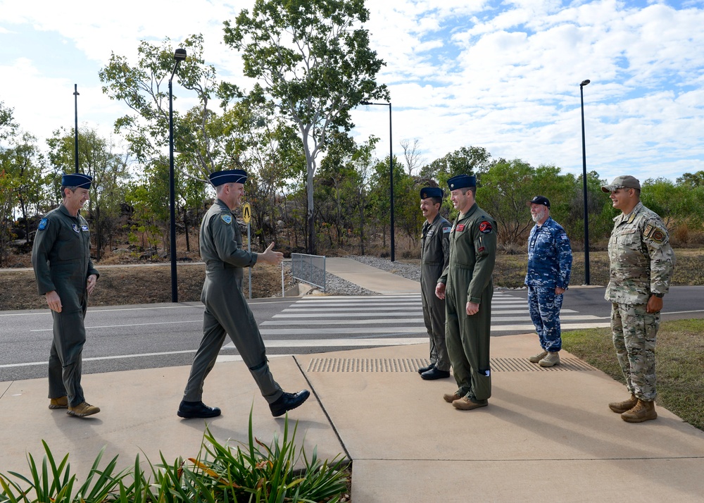 COMPACAF and RAAF Chief of Air Force visits Base Tindal during Pitch Black 24