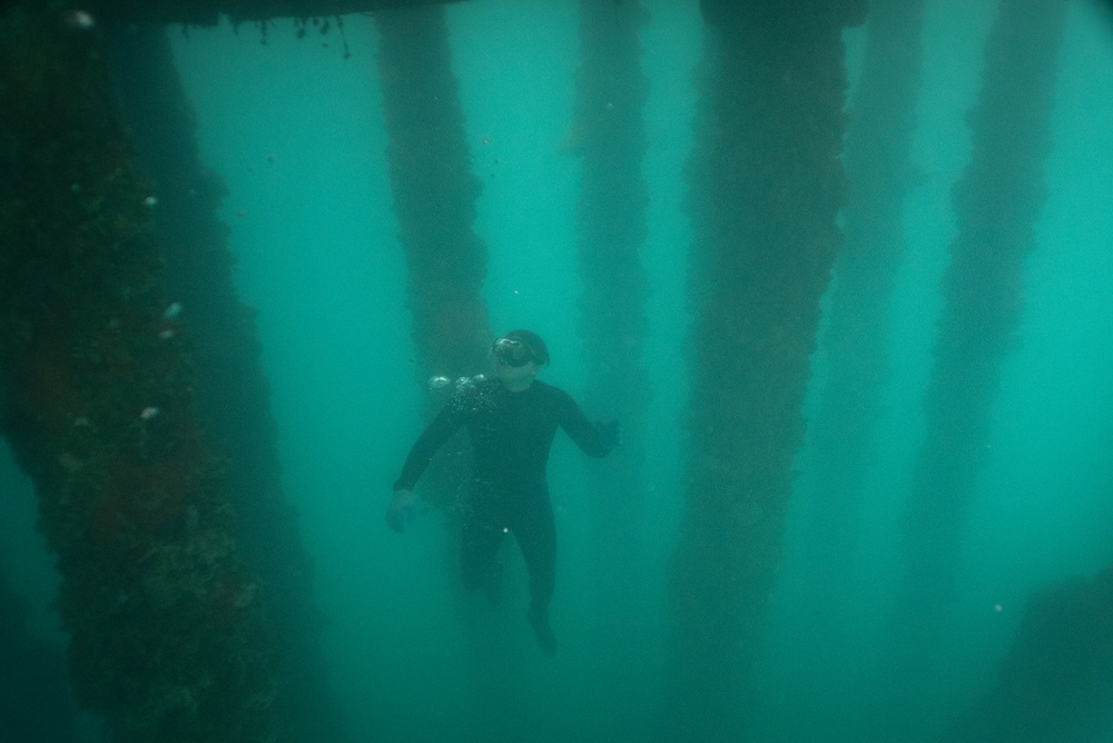 Army Divers Training During RIMPAC