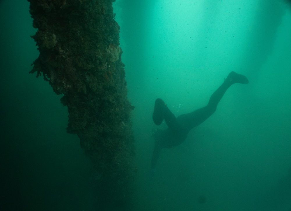 Army Divers Training During RIMPAC