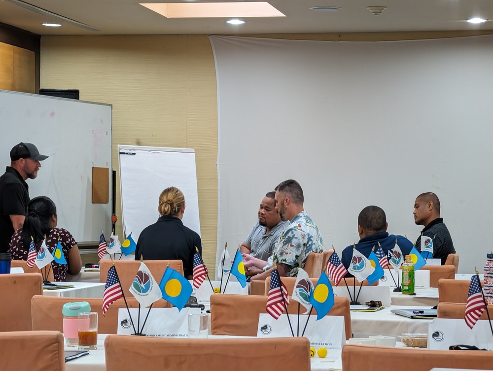 U.S. Embassy Koror and Indo-Pacific Command Strengthens Palau Law Enforcement Capabilities Through Narcotics Investigations Course