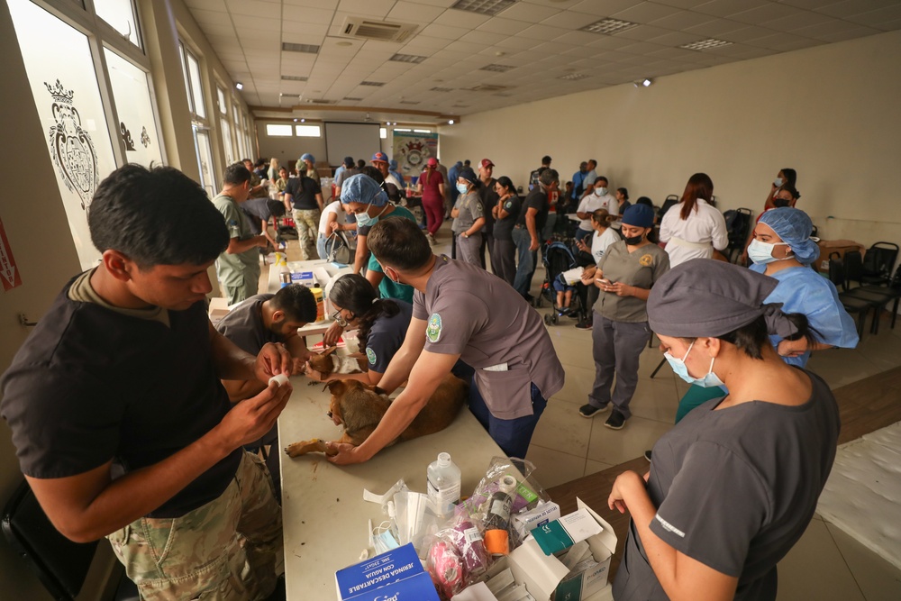 U.S. Army Veterinarians Help Hondurans