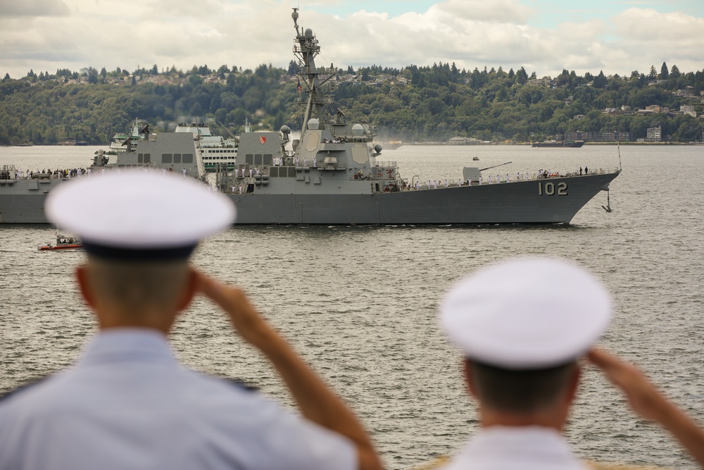 Seattle Seafair 2024: Parade of Ships