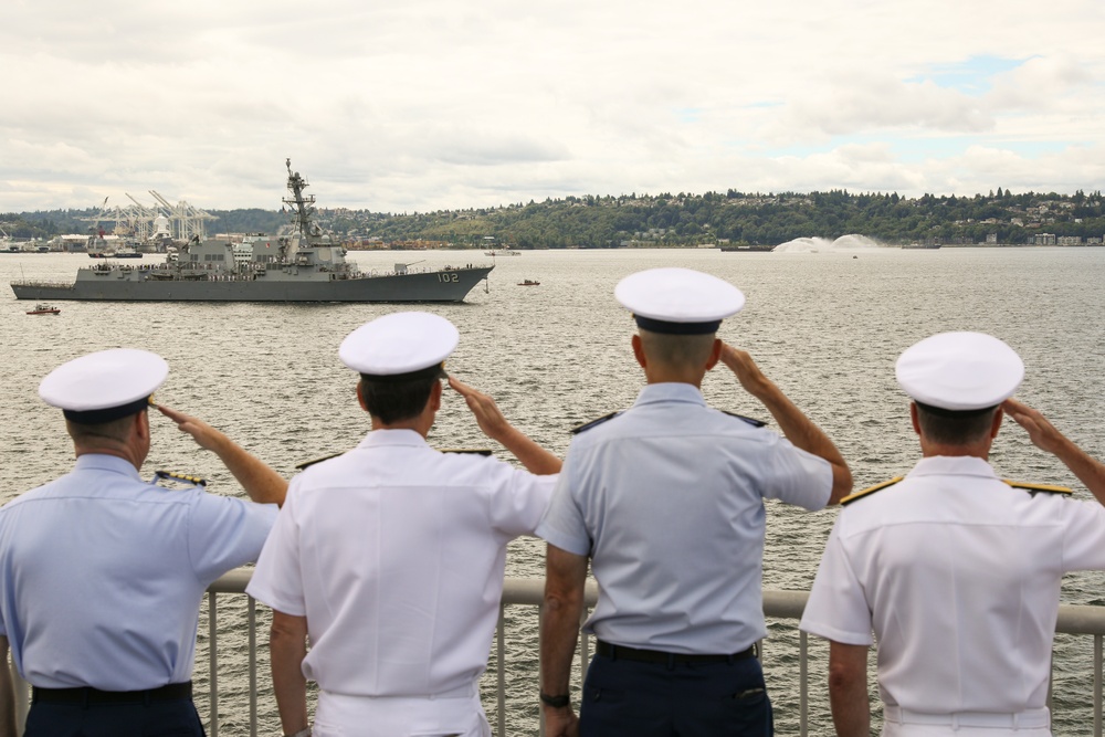 Seattle Seafair 2024: Parade of Ships