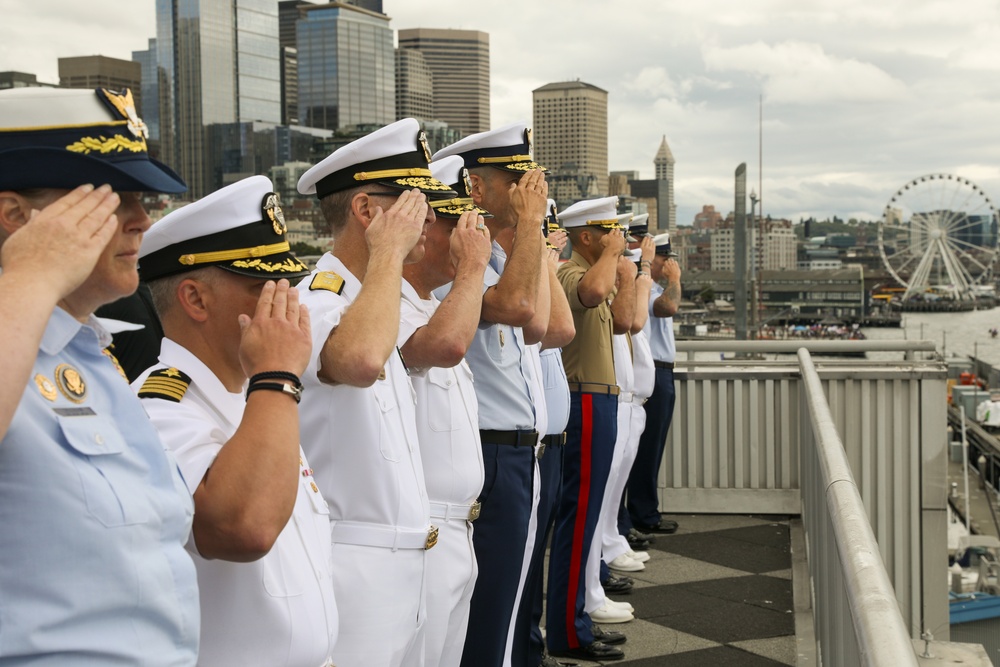 Seattle Seafair 2024: Parade of Ships