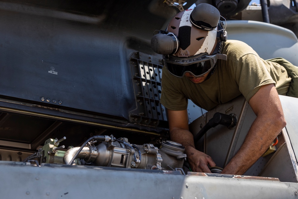 RD24 | HMLA-367, Aircraft Maintenance at Camp Metabaru