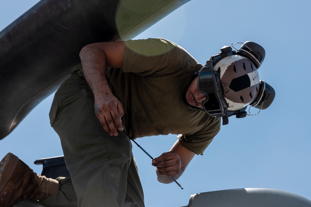 RD24 | HMLA-367, Aircraft Maintenance at Camp Metabaru