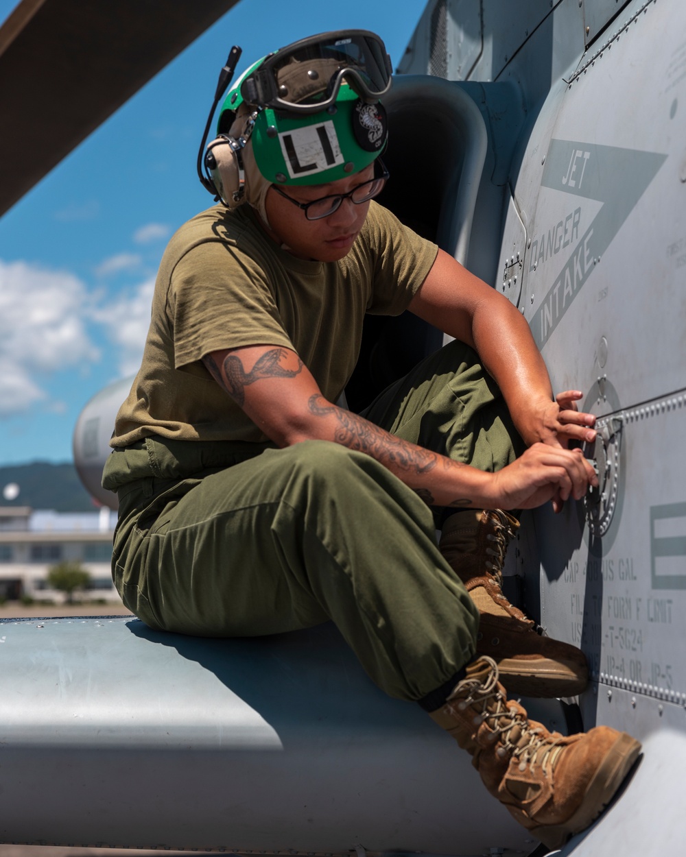 RD24 | HMLA-367, Aircraft Maintenance at Camp Metabaru