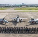 Stronger Together | U.S. Marines with VMFA(AW)-224 Take Group Photos with ROKAF 10th Air Wing on Suwon AB